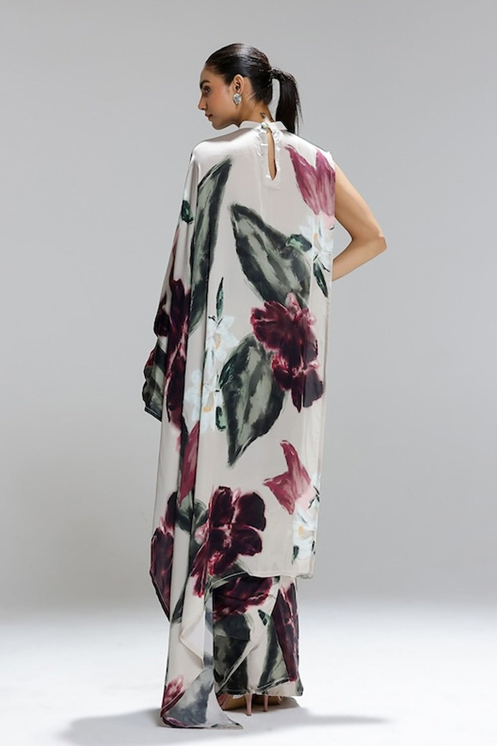 Ethereal Garden Floral Saree